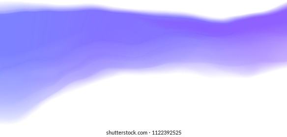 Vector illustration of a colorful fluid curves smoothly flowing into each other. Liquid color background with diffusion gradients. The image format is suitable for printing on a mug.