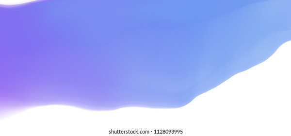 Vector illustration of a colorful fluid curves smoothly flowing into each other. Liquid color background with diffusion gradients. The image format is suitable for printing on a mug.