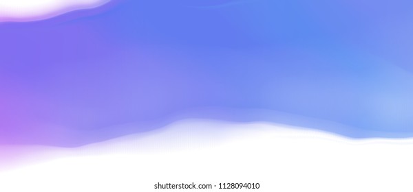 Vector illustration of a colorful fluid curves smoothly flowing into each other. Liquid color background with diffusion gradients. The image format is suitable for printing on a mug.
