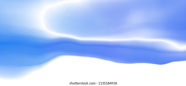 Vector illustration of a colorful fluid curves smoothly flowing into each other. Liquid color background with diffusion gradients. The image format is suitable for printing on a mug.