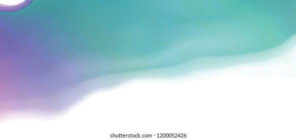 Vector illustration of a colorful fluid curves smoothly flowing into each other. Liquid color background with diffusion gradients. The image format is suitable for printing on a mug.