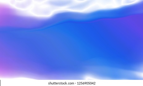 Vector illustration of a colorful fluid curves smoothly flowing into each other. Liquid color background with diffusion gradients. Multicolored wavy wallpaper in pastel tone.