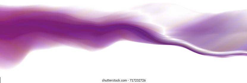 Vector illustration of a colorful fluid curves smoothly flowing into each other. Liquid color background