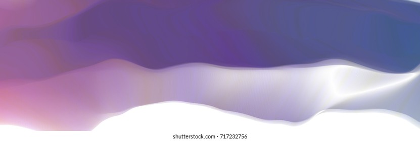 Vector illustration of a colorful fluid curves smoothly flowing into each other. Liquid color background