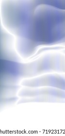 Vector illustration of a colorful fluid curves smoothly flowing into each other. Liquid color background