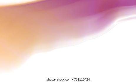 Vector illustration of a colorful fluid curves smoothly flowing into each other. Liquid color background