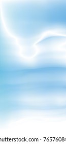 Vector illustration of a colorful fluid curves smoothly flowing into each other. Liquid color background