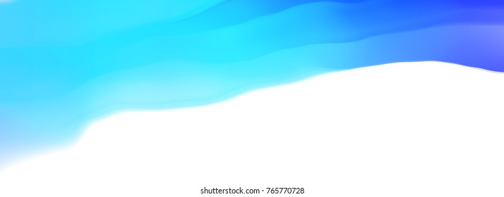 Vector illustration of a colorful fluid curves smoothly flowing into each other. Liquid color background