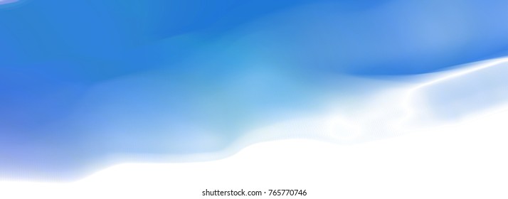 Vector illustration of a colorful fluid curves smoothly flowing into each other. Liquid color background