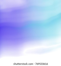 Vector illustration of a colorful fluid curves smoothly flowing into each other. Liquid color background. Floating ink backdrop