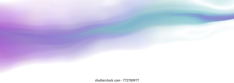 Vector illustration of a colorful fluid curves smoothly flowing into each other. Liquid color background. Floating ink backdrop