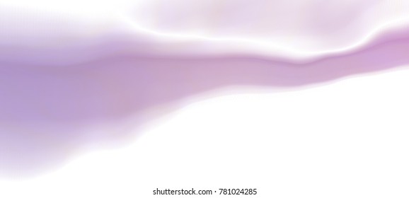 Vector illustration of a colorful fluid curves smoothly flowing into each other. Liquid color background. Floating ink backdrop