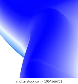 Vector illustration of a colorful fluid objects smoothly flowing into each other. Liquid color background. Multicolored geometric wallpaper.