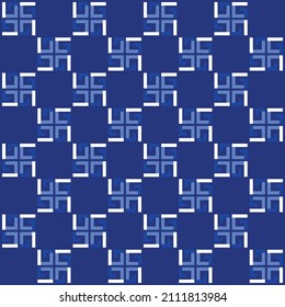 Vector illustration of Colorful font pattern abstract background