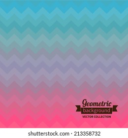Vector illustration of colorful geometric background