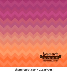Vector illustration of colorful geometric background