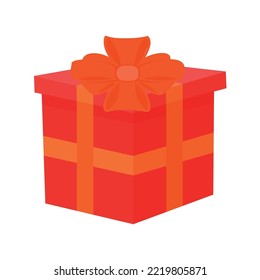 Vector illustration colorful gift boxe with ribbon and bow.
