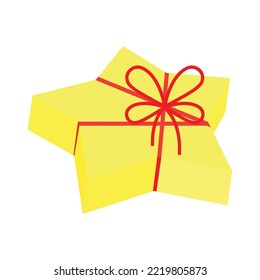 Vector illustration colorful gift boxe with ribbon and bow.