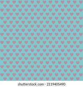 Vector illustration of Colorful  heart pattern abstract background