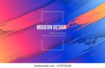 vector illustration. colorful hipster background, stylish minimalistic design frame for the text header or wallpaper for the site. graphic arts business cards, invitations, gift cards, flyers and broc