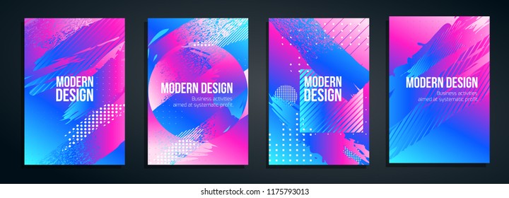 vector illustration. colorful hipster background, stylish minimalistic design frame for the text header or wallpaper for the site. graphic arts business cards, invitations, gift cards, flyers and broc