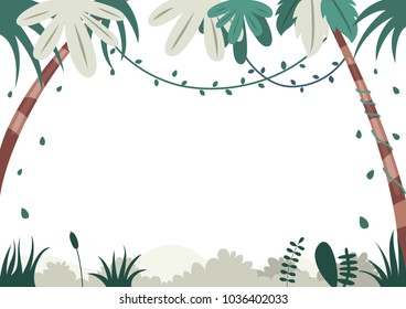Vector Illustration Of Colorful Landscape
