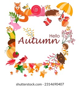 vector illustration of colorful leaf for Autumn fall festive background
