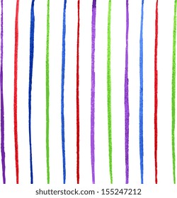 Vector illustration of Colorful line