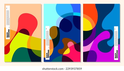 	
Vector Illustration colorful liquid and fluid abstract for banner template