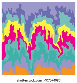 vector illustration colorful liquid pattern composition