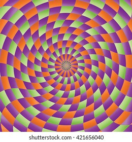 Vector illustration with colorful mosaic.
