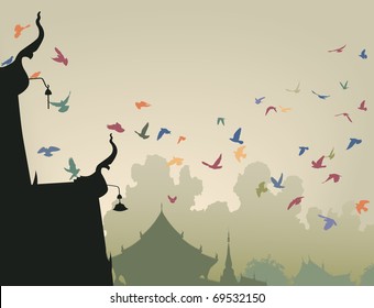 夜 ビル 屋上 のイラスト素材 画像 ベクター画像 Shutterstock