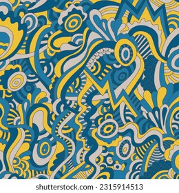 Vector illustration of colorful shapes