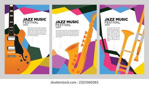 vector illustration colorful summer music festival banner flat design