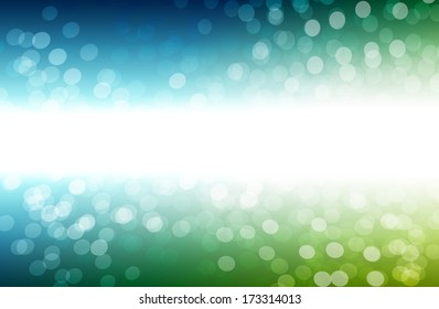 Vector illustration of colorful Vibrant Bokeh Background.