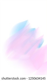 Vector illustration of a colorful wireframe structure formed by the interweaving of smoothly curved lines against white background. A complex plexus backdrop.