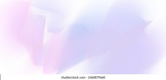 Vector illustration of a colorful wireframe structure formed by the interweaving of smoothly curved lines against white background. A complex plexus backdrop.
