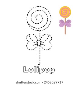 Vector illustration. Coloring book . Cartoon animal. Clipart set for nursery poster, Practice skills
