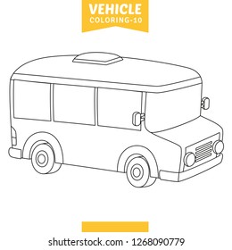 Vector Illustration Of Coloring Page