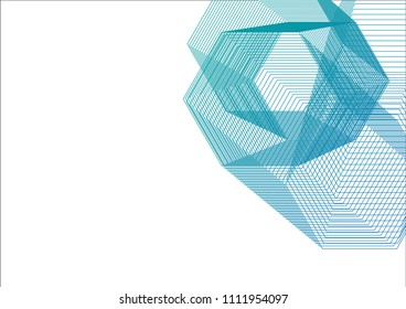 Vector illustration colourful abstract background wave line effect on white background.

