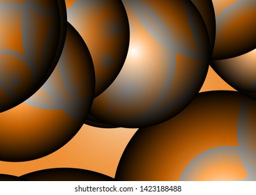 Vector illustration of colourful design template with circles style. Vector modern circle template of abstract background with gradient style