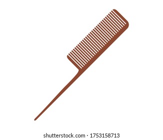 Vector illustration of comb .  