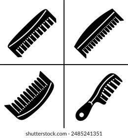 Vector illustration of comb icon for business. Stock vector design.