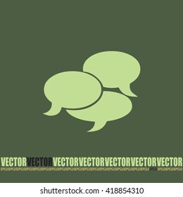 Vector illustration of comic cloud