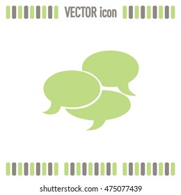 Vector illustration of comic cloud