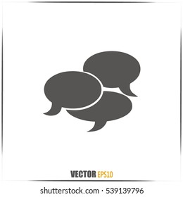 Vector illustration of comic cloud