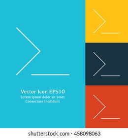 Vector illustration of command line icon