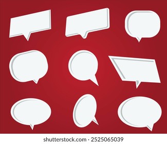 Vector illustration Comment icon. message icon vector illustration. set