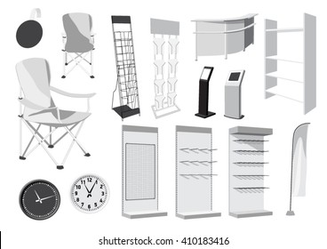 Vector illustration commercial equipment