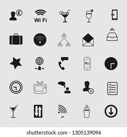 Vector illustration of communication icons set